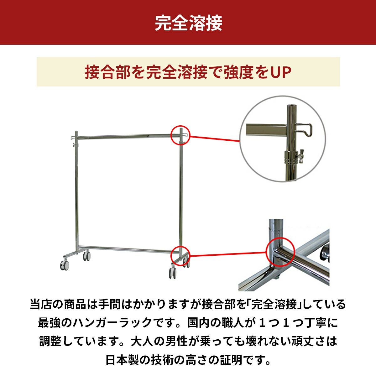 タフグランF-Class600ハンガーラック　抗菌キャスター　出荷台数